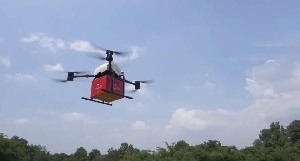 中国物流无人机实现海外首飞